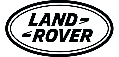 Land rovers logotyp i svart 